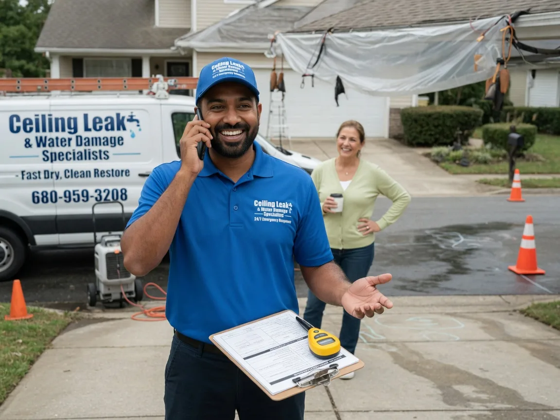 Ceiling Leak Cleanup Stirling, NJ FAQs